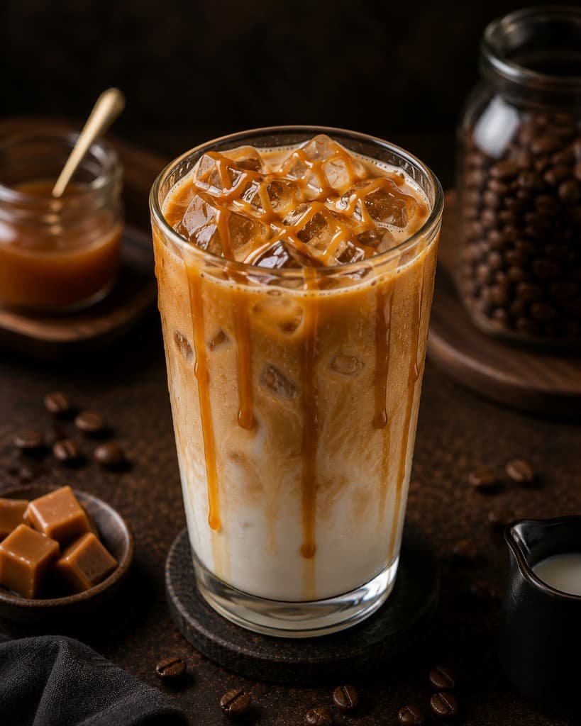 Iced Caramel Latte