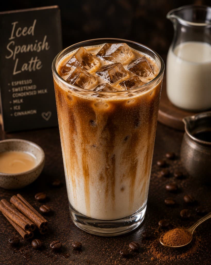 Iced Spanish Latte
